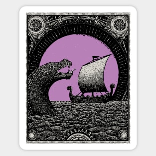 Viking Saga - The Voyage and the Sea Serpent Sticker